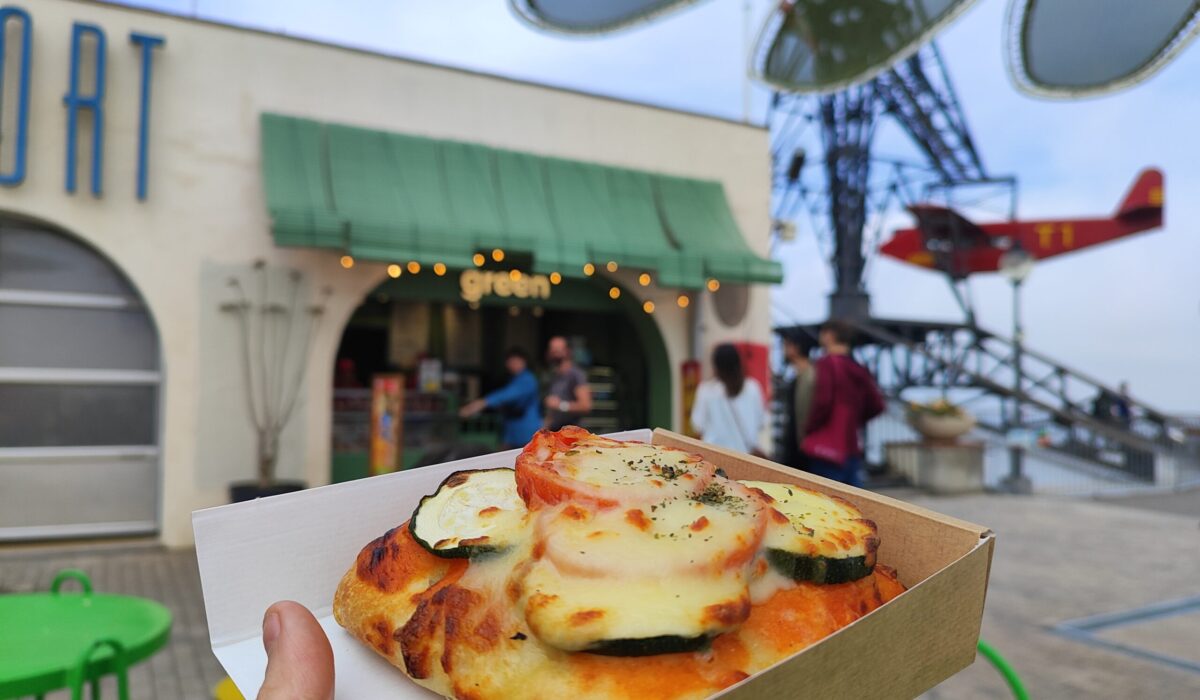 Focaccia de la parada Green del Tibidabo