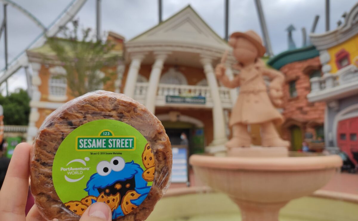 Galleta con virutas de chocolate, PortAventura